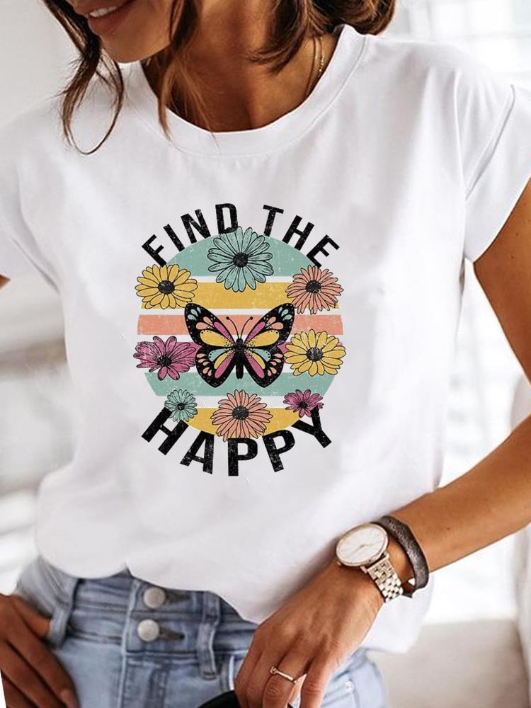 Women's Loose 3D Pattern T-shirt