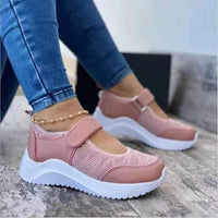 Wedge Velcro Casual Plus Size Sports Women's Shoes