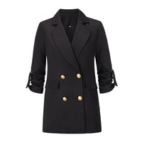 European And American Ladies British Polyester Small Suit