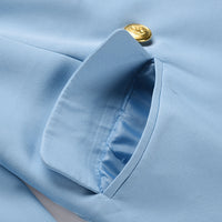 European And American Ladies British Polyester Small Suit