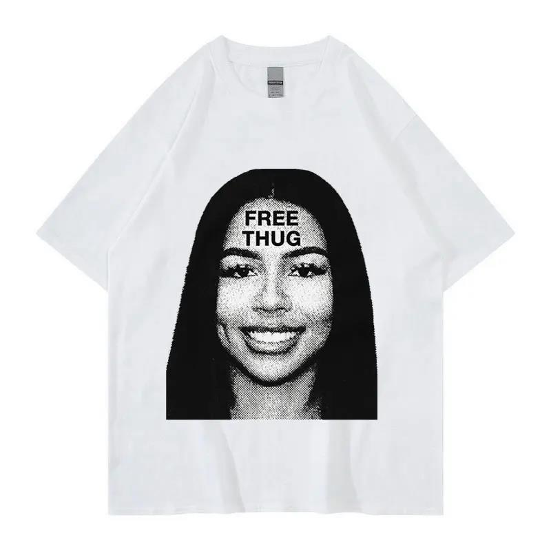 Women's Retro Short Sleeve Top Hip Hop T-shirt - Chic Angle