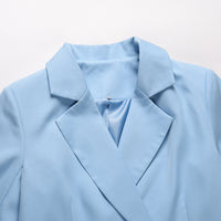 European And American Ladies British Polyester Small Suit