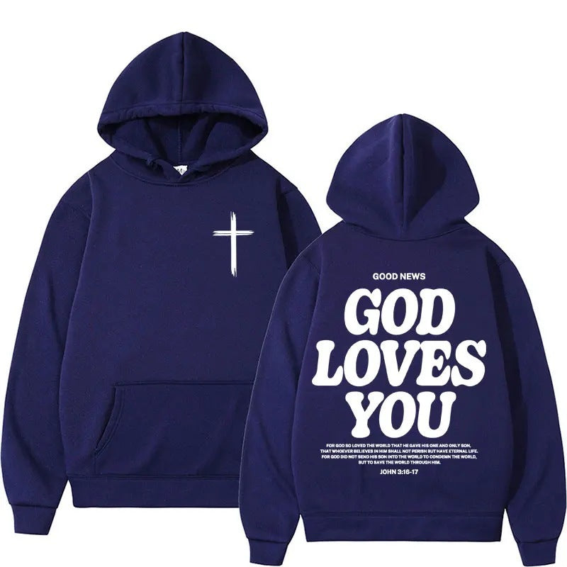 Student Loose Hooded Sweater Fashion