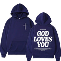 Student Loose Hooded Sweater Fashion