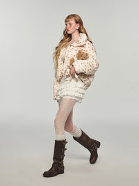 Lace Cake Short All-matching Skirt