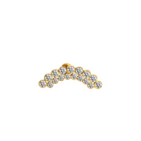 Titanium Nail Ear Bone Stud Welding Ball