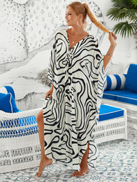 Seaside Vacation Sun Protection Long Dress Bikini Blouse Swimsuit Outwear Women