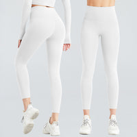 Yoga Clothes Tight Nude Trousers Women Peach Buttocks Quick-drying Sweat