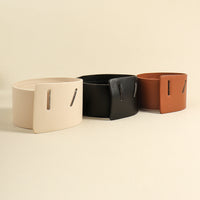 Fashion Women's Wide Belt No Punch Belt Decorative Coat Western Dress Waist Wide Belt