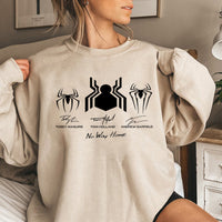 No Way Home Sweatshirt Peter Parker Hoodies Tom Holland Swea