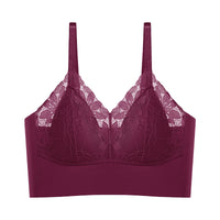 Body Shaping Vest Sports Fitness Push Up Lace Latex Bra