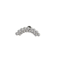 Titanium Nail Ear Bone Stud Welding Ball