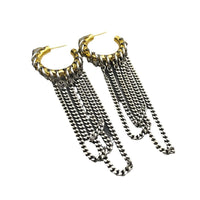 Women's Long Tassel Chain Earrings