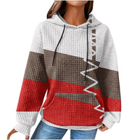 Winter Hooded Sweater Digital 3D Printing Casual Style