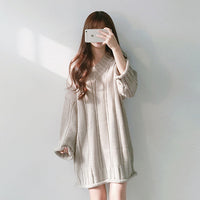 Sweater dress,