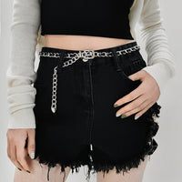 High Sense Waist Chain Metal Lady Versatile Decorative Belt Thin Chain With Skirt Suit Belt Body Chain