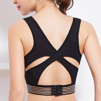 Plus size fitness sports bra