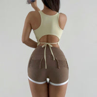 Running Strap Yoga Beauty Back Workout Vest Bra