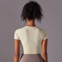 Tight Sports Breathable High Elastic Short Sleeve