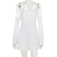 Summer Hip-wrapped Fashion Elegant Slim Tube Top Dress