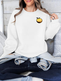 Women's Long Sleeved Printed Hoodie