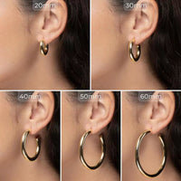Silver Needle Color-preserving Anti-allergy Earrings