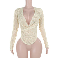 Women's Autumn Street Hot Girl Long-sleeved Top