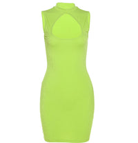 Sexy Hollow Cheongsam-style Hip Dress