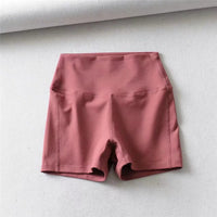 High waist ladies yoga shorts