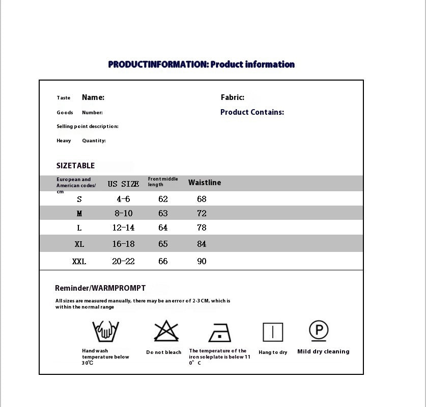 Fashionable All-match Irregular Skirt Printed Skirt