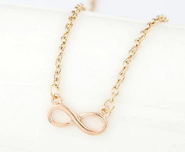 European And American Style Simple Figure Eight Necklace