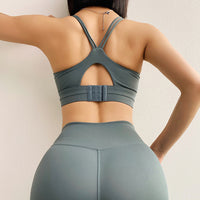 Cross-back Adjustable Sports Bra