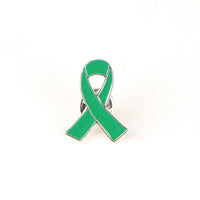 Fashion Personality Green Ribbon Brooch