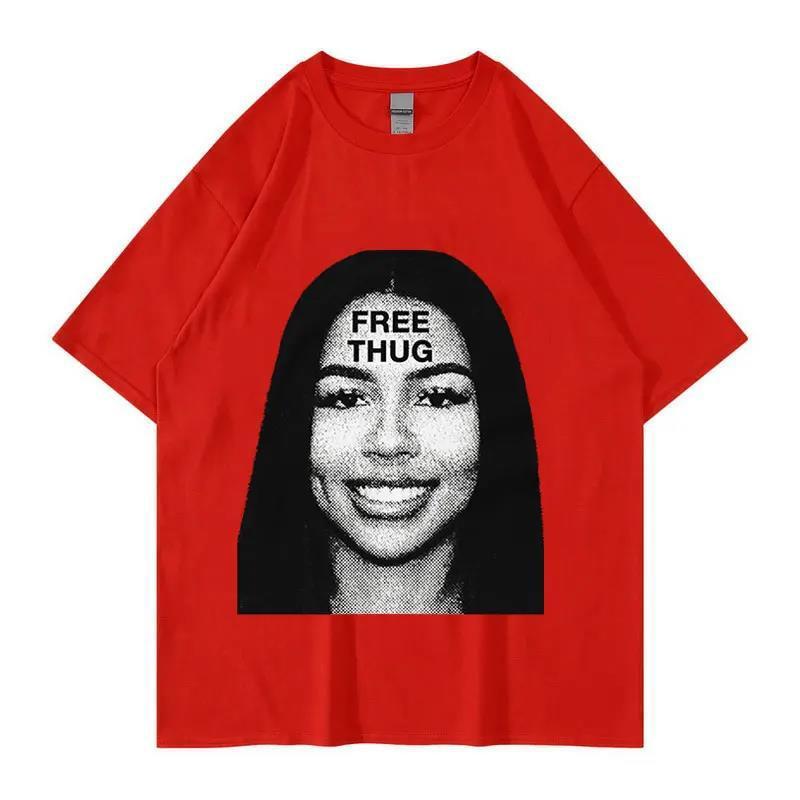 Women's Retro Short Sleeve Top Hip Hop T-shirt - Chic Angle