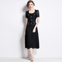 Lace Embroidery Dress Women