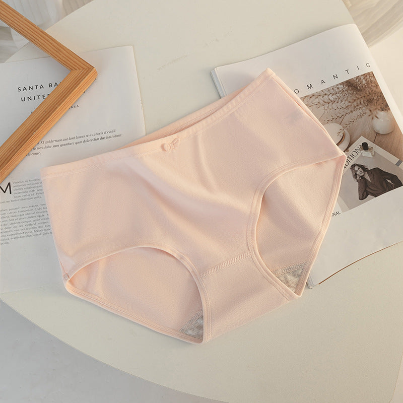 7A Antibacterial Cotton Crotch Women's Underwear Simple And Cute - Chic Angle