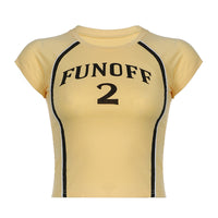 Slim-fit Basic Simple T-shirt Top - Chic Angle
