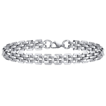 Men's Minimalist Creative Stainless Steel Bracelet - Chic Angle