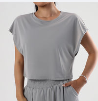 Summer Thin Minimalism Top Women's Quick-drying T-shirt - Chic Angle
