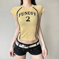 Slim-fit Basic Simple T-shirt Top - Chic Angle