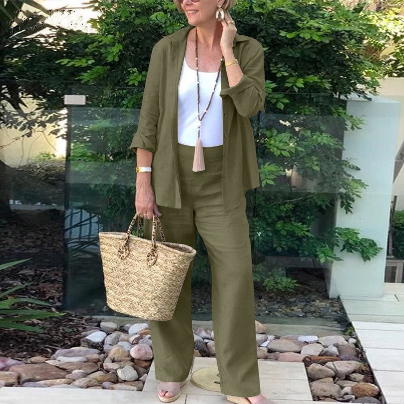 Western Style Two-piece Suit Fashion Women - Chic Angle