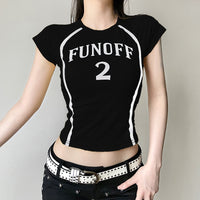 Slim-fit Basic Simple T-shirt Top - Chic Angle