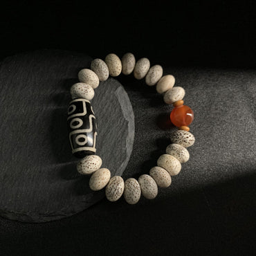 Xingyue Bodhi Tibet Beads Agate Bracelet Male - Chic Angle