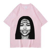 Women's Retro Short Sleeve Top Hip Hop T-shirt - Chic Angle