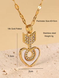New Jewelry Love Arrow Necklace Pendant Accessories Collar Necklace Light Luxury Versatile