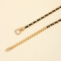 High Sense Waist Chain Metal Lady Versatile Decorative Belt Thin Chain With Skirt Suit Belt Body Chain