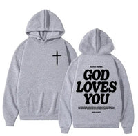 Student Loose Hooded Sweater Fashion