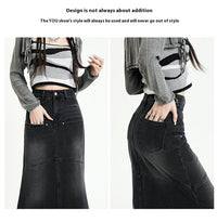 Fishtail Skirt High Waist Slimming A- Line Women