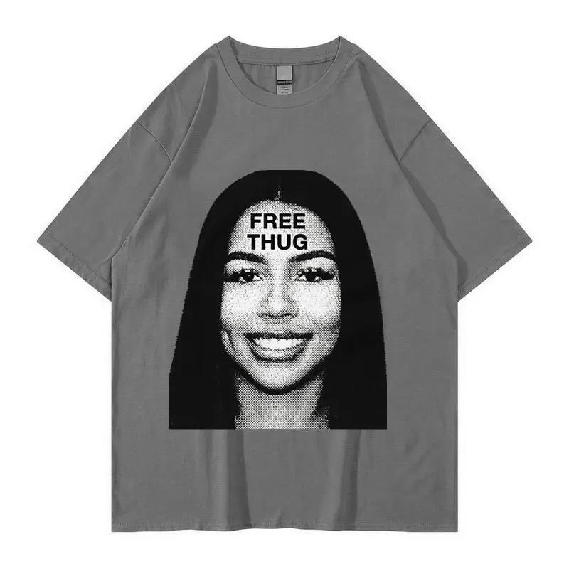 Women's Retro Short Sleeve Top Hip Hop T-shirt - Chic Angle