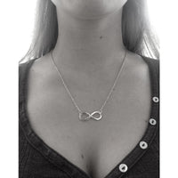 European And American Style Simple Figure Eight Necklace